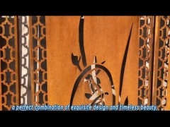 কাস্টম বেধ আধুনিক আবহাওয়া স্টীল স্ক্রিন প্যানেল শীট OEM / ODM