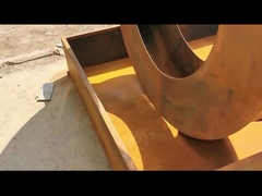 স্থাপত্য নকশা জন্য কাস্টমাইজযোগ্য ইলেকট্রিক Corten ইস্পাত জল বৈশিষ্ট্য