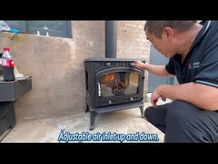 কাস্টম অ্যান্টিক ঢালাই লোহা কয়লা চুলা ডিজাইন ঢালাই লোহা কাঠ পোড়া চুলা