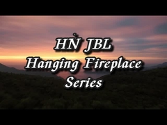 23.6 ইঞ্চি কাঠ জ্বলন্ত অগ্নি গর্ত ISO9001 ঝুলন্ত কাঠ জ্বলন্ত চুলা ঝুলন্ত চুলা